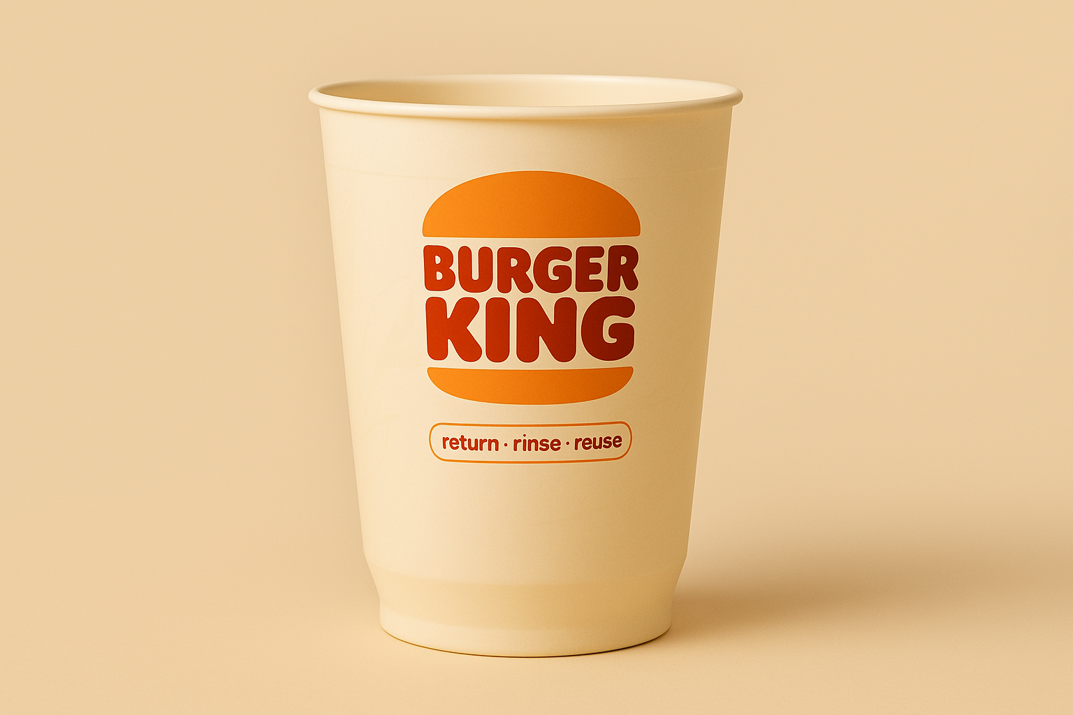 Loop-style Reusable Cup